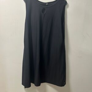 Black Sleeveless Dress Tunic by Nuu Muu W pocket